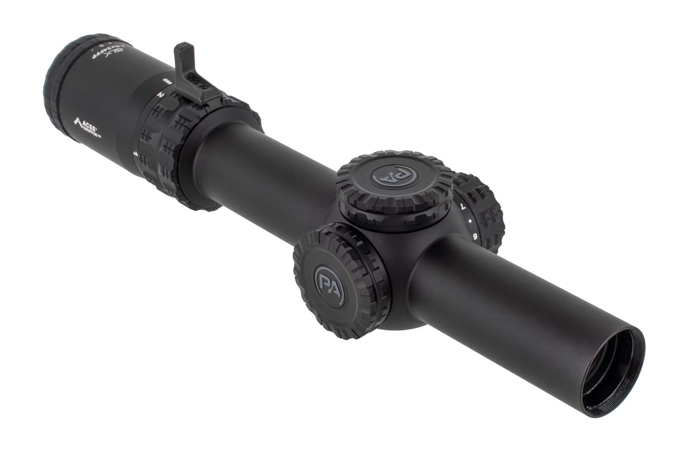 Primary Arms GLx 1-6x24 FFP Rifle Scope - Illuminated ACSS Griffin M6 Reticle